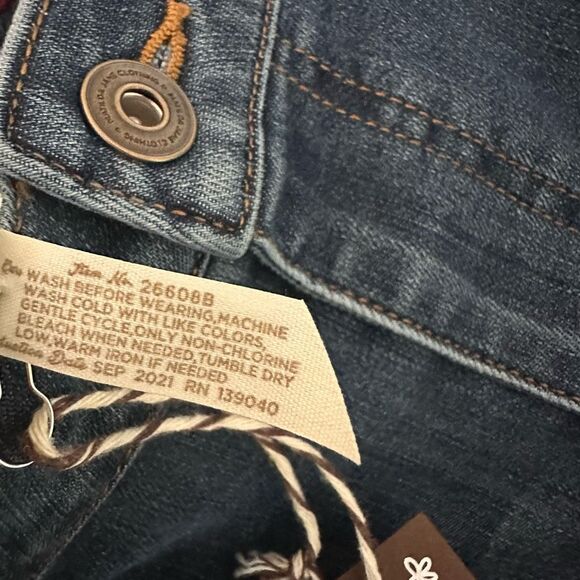 MATILDA JANE MEDIUM WASH SKINNY LEG JEANS PLUS SIZE 22 (3X) NEW - Picture 6 of 6